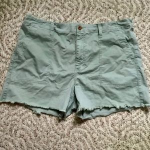 Madewell shorts slightly stretchy